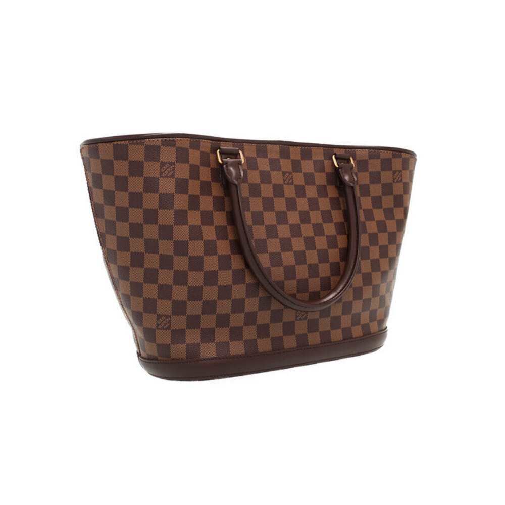 Louis Vuitton Damier Brown Bag Manosque Ebene Tote